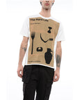 Junya Watanabe by Comme de Garcons MAN Maxi Printed THE HARD LIFE T-Shirt