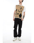 Junya Watanabe by Comme de Garcons MAN Maxi Printed THE HARD LIFE T-Shirt