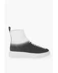Moschino LOVE shaded sock high top sneakers with embroidery logo