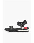 Moschino LOVE zigzag motif EVA30 sandals with touch strap closure