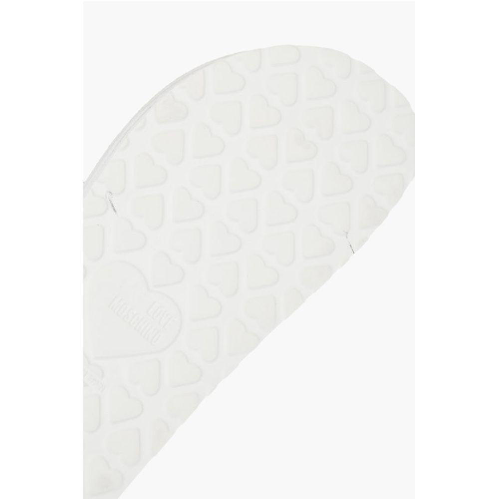 Moschino LOVE Flip-Flops BIRK130 with Mirror Effect