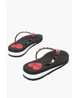 Moschino LOVE pvc flip flop EVA30 with heart