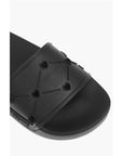 Moschino LOVE rubber slides