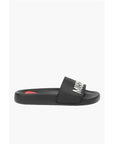 Moschino LOVE rubber slides with logo