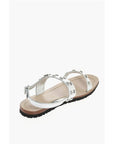 Moschino LOVE Leather Studded Sandal