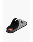 Moschino LOVE Leather Printed Sandal