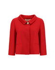 Valentino Heart-shaped button Blazer