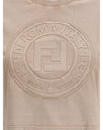 Fendi Cropped T-Shirt