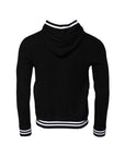 Dolce & Gabbana Black Hooded Logo Print Sweatshirt Sweater