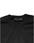 Dolce & Gabbana Gray Long Sleeve Crew Neck Pullover Sweater
