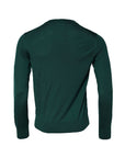Dolce & Gabbana Green Cashmere Crew Neck Sweatshirt Sweater
