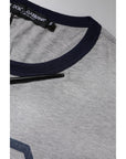 Dolce & Gabbana Gray Cotton Crew Neck Short Sleeves T-shirt