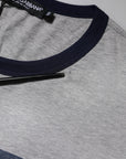 Dolce & Gabbana Gray Cotton Crew Neck Short Sleeves T-shirt