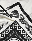 Dolce & Gabbana White Bandana Cotton Men Crew Neck T-shirt