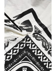 Dolce & Gabbana White Bandana Cotton Men Crew Neck T-shirt