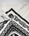 Dolce & Gabbana White Bandana Crew Neck Short Sleeve T-shirt