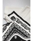 Dolce & Gabbana White Bandana Crew Neck Short Sleeve T-shirt