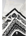 Dolce & Gabbana White Bandana Crew Neck Short Sleeves T-shirt