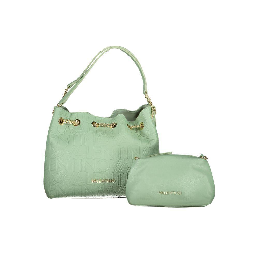 Valentino Bags Green Polyethylene Handbag