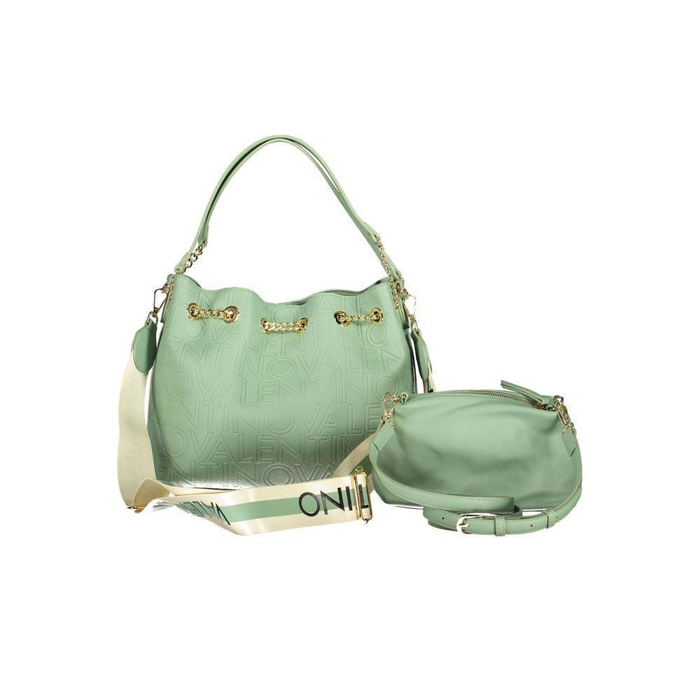 Valentino Bags Green Polyethylene Handbag