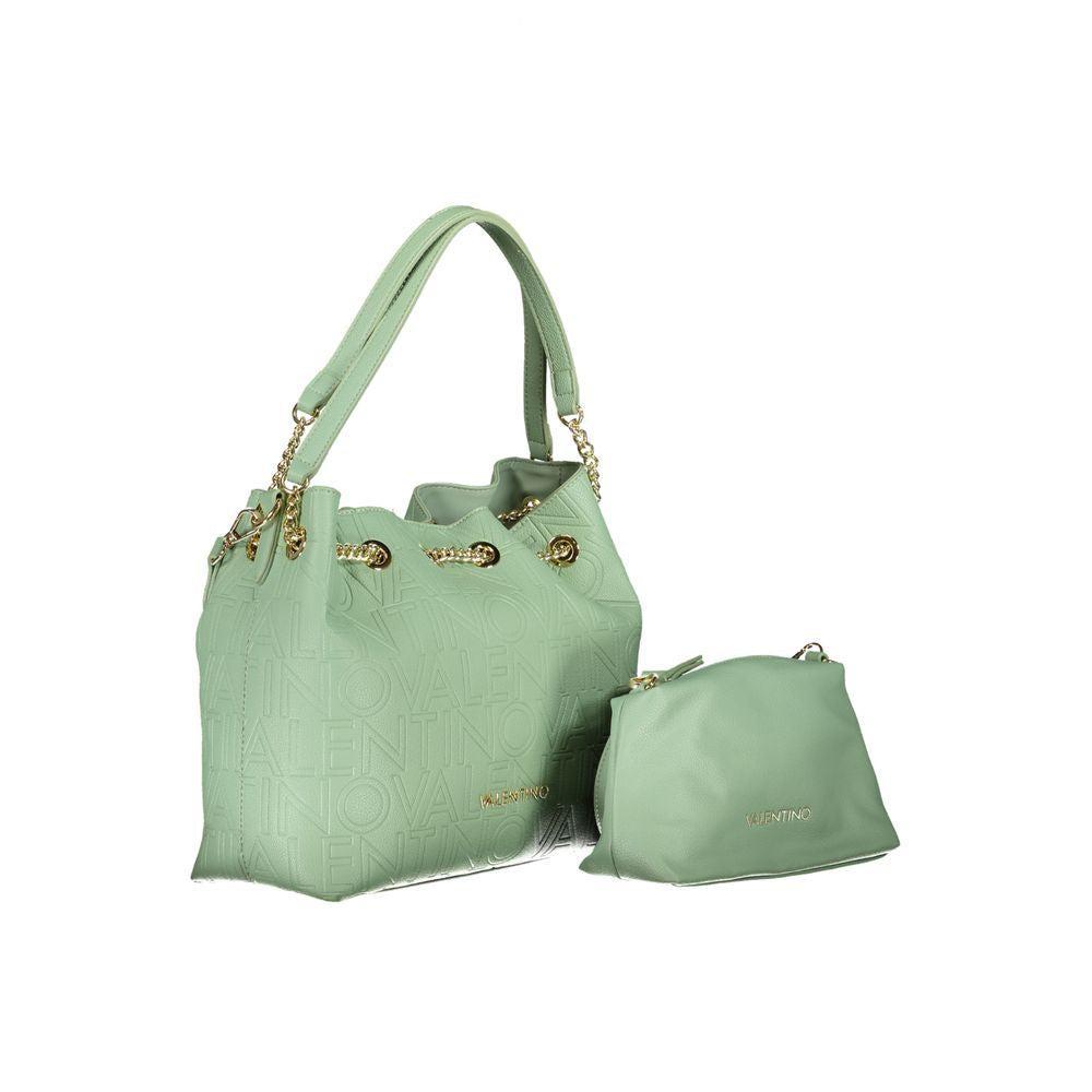 Valentino Bags Green Polyethylene Handbag