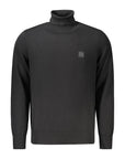 Hugo Boss Black Wool Men Sweater