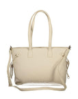 Valentino Bags Beige Polyethylene Handbag