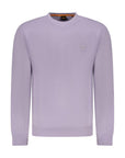 Hugo Boss Purple Cotton Sweater