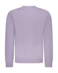 Hugo Boss Purple Cotton Sweater