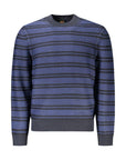 Hugo Boss Blue Wool Men Sweater