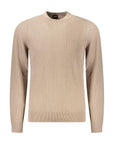 Hugo Boss Beige Cotton Men Sweater
