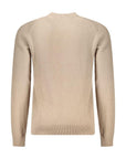 Hugo Boss Beige Cotton Men Sweater