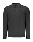 Hugo Boss Black Wool Men Sweater