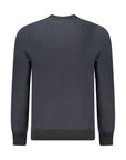 Hugo Boss Black Cotton Men Sweater