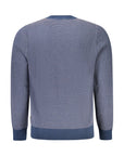 Hugo Boss Blue Cotton Men Sweater