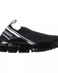 Dolce & Gabbana Black Sorrento Slip On Low Top Sneakers