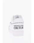 Versace JEANS COUTURE Leather MEYSSA Sneakers with Printed Contrasti