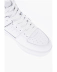 Versace JEANS COUTURE Leather MEYSSA Sneakers with Printed Contrasti