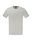 Hugo Boss White Cotton Men T-Shirt