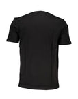 Hugo Boss Black Cotton Men T-Shirt