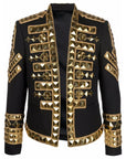 Balmain Black Haircalf Jacket