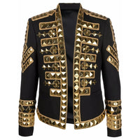 Balmain Black Haircalf Jacket