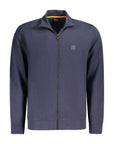 Hugo Boss Blue Cotton Sweater