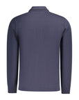 Hugo Boss Blue Cotton Sweater