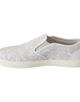Dolce & Gabbana Elegant Off White Loafers for Ladies