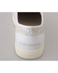 Dolce & Gabbana Elegant Off White Loafers for Ladies