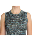 Dolce & Gabbana Elegant Blue Wool Vest Pullover Top