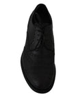 Dolce & Gabbana Elegant Bordeaux Wingtip Derby Dress Shoes