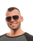 Guess Gray Men Sunglasses