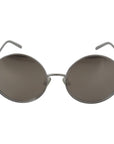 Dolce & Gabbana Chic Silver Grey Lens Sunglasses for Women
